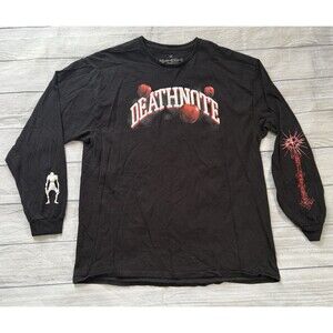 Death Note Ryuk Long Sleeve Graphic T Shirt Size 2XL Ripple Junction Rare HTF